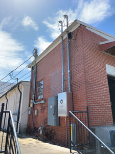 Photo of Completed New 600 amp Service