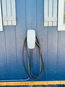 Tesla EV Charging Port