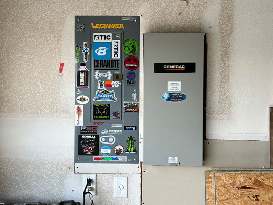 Whole House Generator Panel